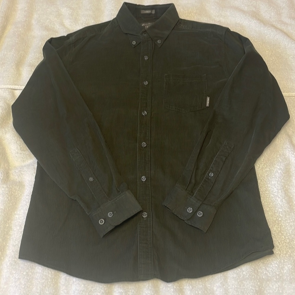 Eddie Bauer corduroy shirt